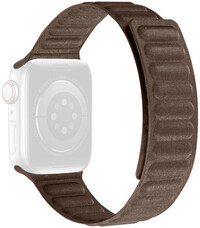Textielen horlogeband Ricardo (voor Apple Watch 42/44/45/49mm), bruin, magnetisch