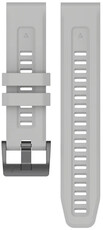 Siliconen bandje Ricardo 20mm (pro Garmin Fenix 8/7S/6S (43mm), aj.), grijs V1, QuickFit