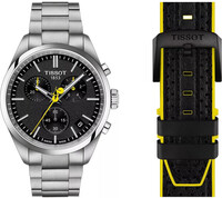 Tissot PR 100 Quartz T150.417.11.051.00 Tour de France 2024 Editie + leren reserveband