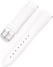 Leren horlogeband Ricardo Paulli, wit