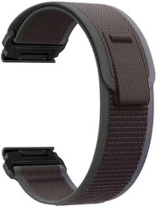 Nylon riempje Ricardo 26mm (pro Garmin Fenix 8/7X/6X (51mm), Tactix aj.), zwart V2, QuickFit