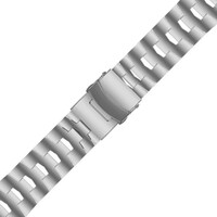 QuickFit band 26mm, staal, zilver (Garmin Fenix 7X/6X/5X, Tactix, etc.)