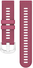 Siliconen bandje Ricardo 18mm (pro Garmin Venu 2S, Vívoactive 4S, Forerunner 265S, Venu 3S aj.), rood V1, Quick Release