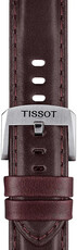 Bruin leren band Tissot T852.046.836