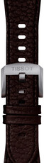 Leren riempje Tissot T852.049.164 (voor het model Tissot PRX 40mm), bruin, Quick Release