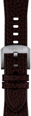 Leren riempje Tissot T852.049.413 (voor het model Tissot PRX 42mm), bruin, Quick Release