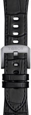 Leren riempje Tissot T852.049.415 (voor het model Tissot PRX 42mm), zwart, Quick Release