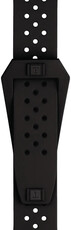 Rubberen horlogeband Tissot Sideral T852.048.857 20mm, zwart, Quick Release