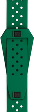 Rubberen bandje Tissot Sideral T852.048.862 20mm, groen, Quick Release