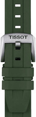 Groene rubberen band Tissot T852.049.054