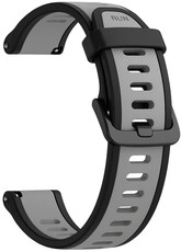 Siliconen bandje Ricardo 22mm (Garmin Venu 3, Forerunner 265, Vívoactive 4 aj.), zwart, Quick Release