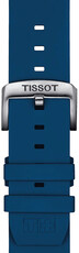 Blauwe siliconen band Tissot T852.047.175