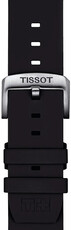 Siliconen bandje Tissot T852.047.179 22mm, zwart, Quick Release