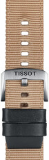 Beige stoffen band Tissot T852.046.752