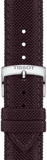 Bruine textielband Tissot T852.048.181