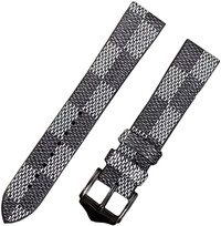 Ricardo Messina leren riem, zwart