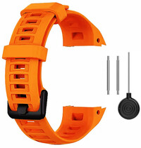 siliconen horlogeband Ricardo Sella Nevea (voor Garmin Instinct 2S), Orange