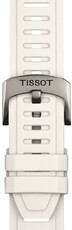 Siliconen band Tissot T852.049.245 21mm, wit