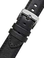 Leren riem Morellato Croquet 5976C03.019 M, zwart