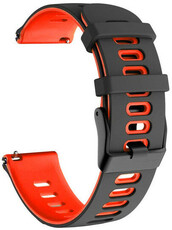 Siliconen bandje Ricardo 20mm (pro Garmin Venu, Forerunner 255, Vívoactive 4 aj.), zwart, Quick Release