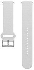 Siliconen horlogeband Polar 20mm, wit, maat S-L, Quick Release
