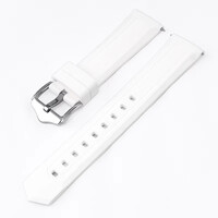 Siliconen bandje Ricardo, wit, Quick Release