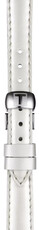 Leren riempje Tissot T852.036.540 12mm, wit