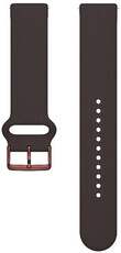 Siliconen bandje Polar 20mm, bruin, maat S-L, Quick Release