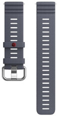 Siliconen horlogeband Polar 22mm, grijs, maat S-L, Quick Release