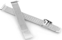 metalen horlogeband JVD RJ-TS67 17mm, zilver, Milanese
