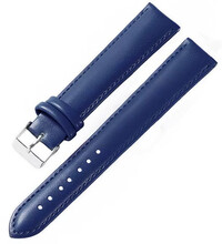 Leren horlogeband Ricardo Ancona, blauw, Quick Release