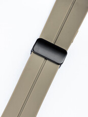 Siliconen band Ricardo 22mm (voor Huawei Watch GT 4, 5), grijs V2, Quick Release