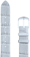 Leren riempje JVD RBR14C819-LEA-V15 16mm, blauw