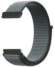 Nylon riem Ricardo 20mm (voor Coros Pace 2), grijs, Quick Release