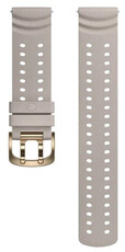 Siliconen bandje Polar 22mm, beige, maat S-L, Quick Release