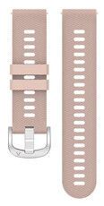 Ricardo Silicone Strap 18mm (voor Garmin Venu 2S, Vívoactive 4S, Forerunner 265S, Venu 3S, etc.), beige, Quick Release