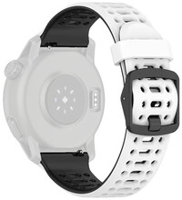 Siliconen bandje Ricardo 22mm (pro Coros Pace 3, Apex 2 Pro), wit V1, Quick Release