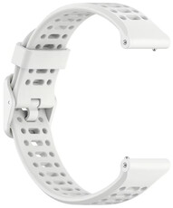 Siliconen bandje Ricardo 22mm (pro Coros Pace 3, Apex 2 Pro), wit V2, Quick Release