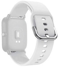 Siliconen bandje Ricardo 22mm (pro Polar Vantage M2, V3, Grit X), wit, Quick Release