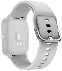Siliconen horlogeband Ricardo Ponte 22mm, Gray, Quick Release