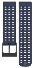 Ricardo Silicone Strap 22mm (voor Suunto 9 Peak, Race, Vertical), blauw, Quick Release