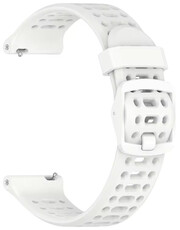 siliconen horlogeband Ricardo Pejo 22mm, White, Quick Release