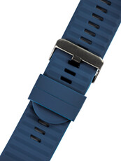 Ricardo Siliconenband 26mm (voor Garmin Fenix 8/7X/6X (51mm), Tactix etc.), blauw