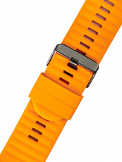 Ricardo Siliconenband 26mm (voor Garmin Fenix 8/7X/6X (51mm), Tactix etc.), oranje, QuickFit
