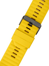 Ricardo Siliconenband 26mm (voor Garmin Fenix 8/7X/6X (51mm), Tactix etc.), geel V2, QuickFit