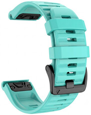Siliconen horlogeband Ricardo Livigno 22mm, Green, QuickFit