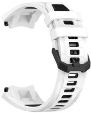Siliconen horlogeband Ricardo Moena (voor Amazfit T-Rex 3), White/Black