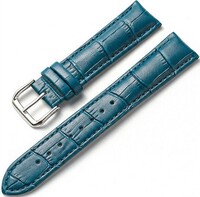 Leren horlogeband Ricardo Todi, blauw V3