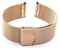Stalen armband Ricardo Barletta, roségoud, Milanees