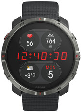 Polar Grit X2 Nacht Zwart, maat S-L